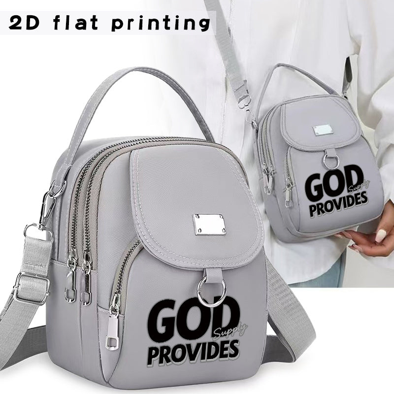 Crossbody Bag for Women – for Work & Everyday Use, 2d Print Pattern Versatile Phone – alternate view