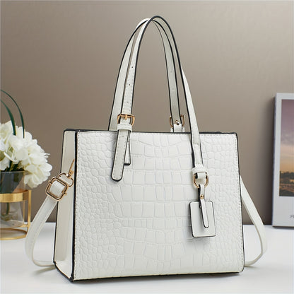 Crossbody Bag for Women – for Work & Everyday Use, Crocodile Print Casual Fashion Mom – detail view 9
