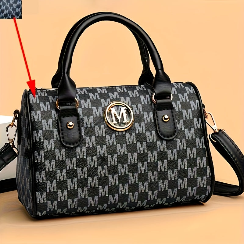 Crossbody Bag – for Work & Everyday Use, M Emblem Boston Style Detachable – detail view 10