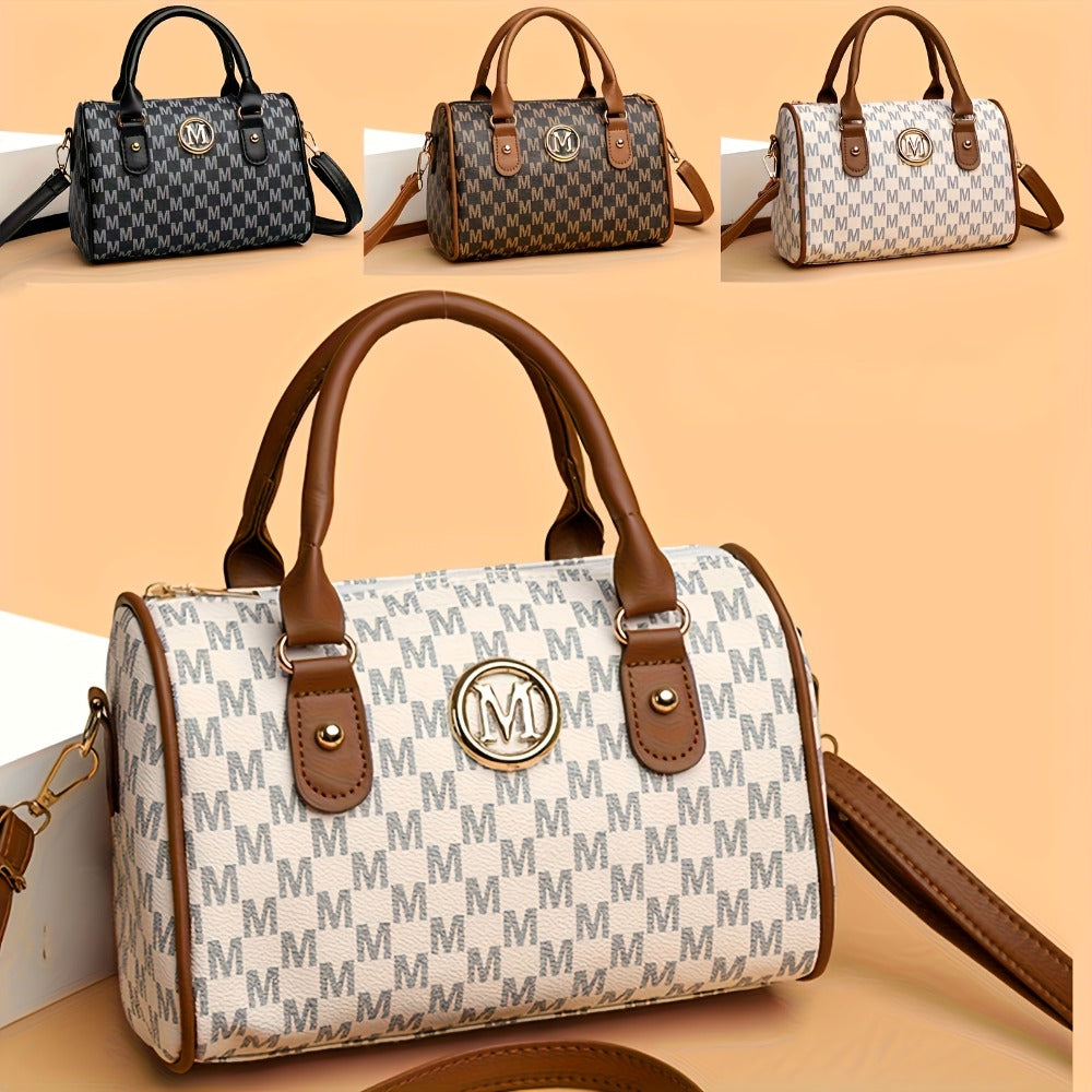 Crossbody Bag – for Work & Everyday Use, M Emblem Boston Style Detachable – detail view 9