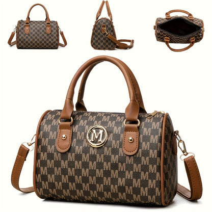 Crossbody Bag – for Work & Everyday Use, M Emblem Boston Style Detachable – detail view 3
