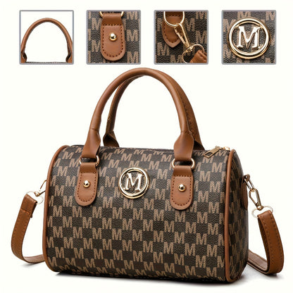 Crossbody Bag – for Work & Everyday Use, M Emblem Boston Style Detachable – detail view 5