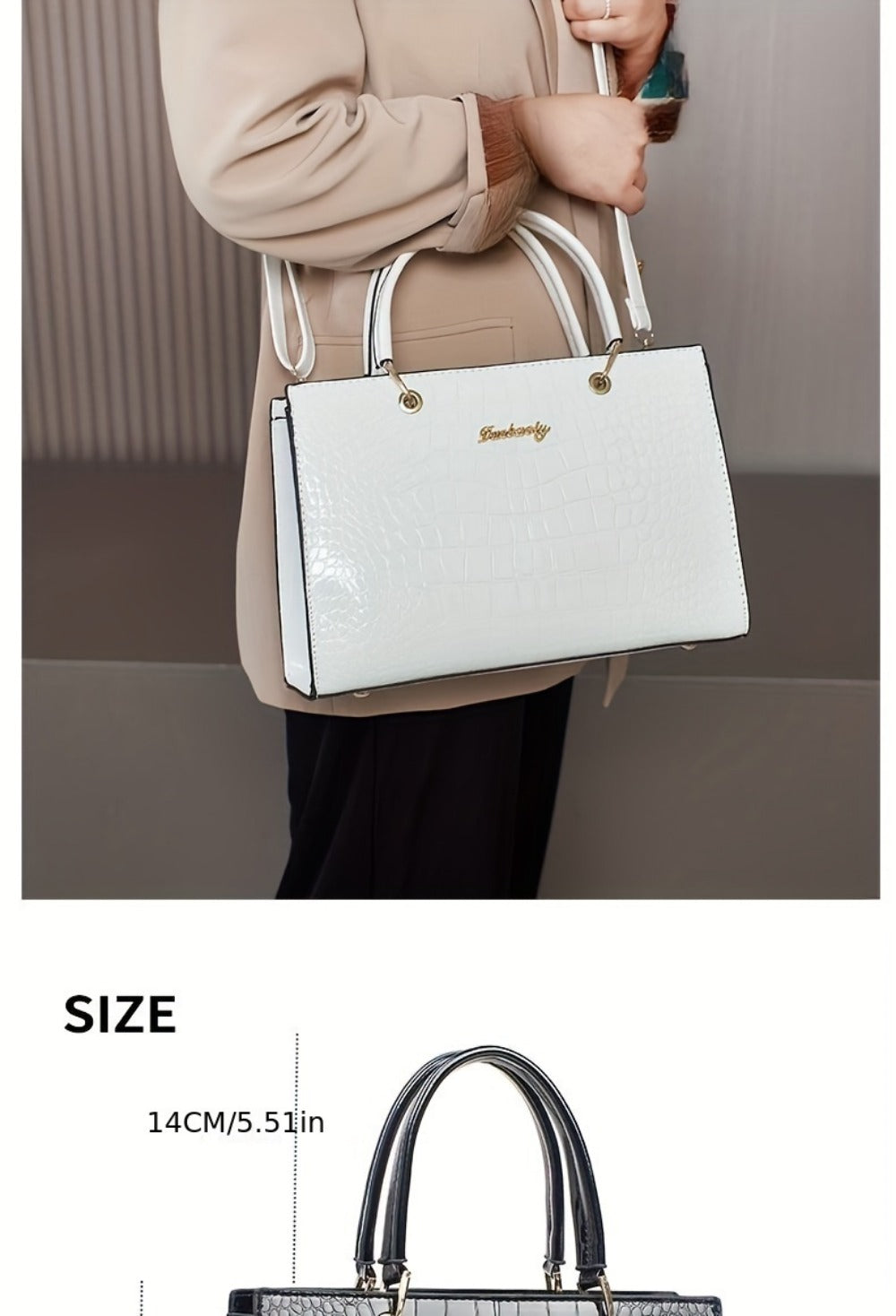 Crossbody Bag for Women – 7 Colors, for Work & Everyday Use – detail view 19