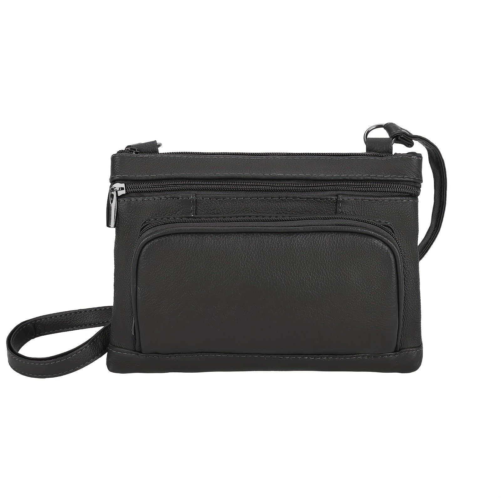 Crossbody Bag for Women – 6 Colors, Genuine Leather, Adjustable Strap, for School & – detail view 3