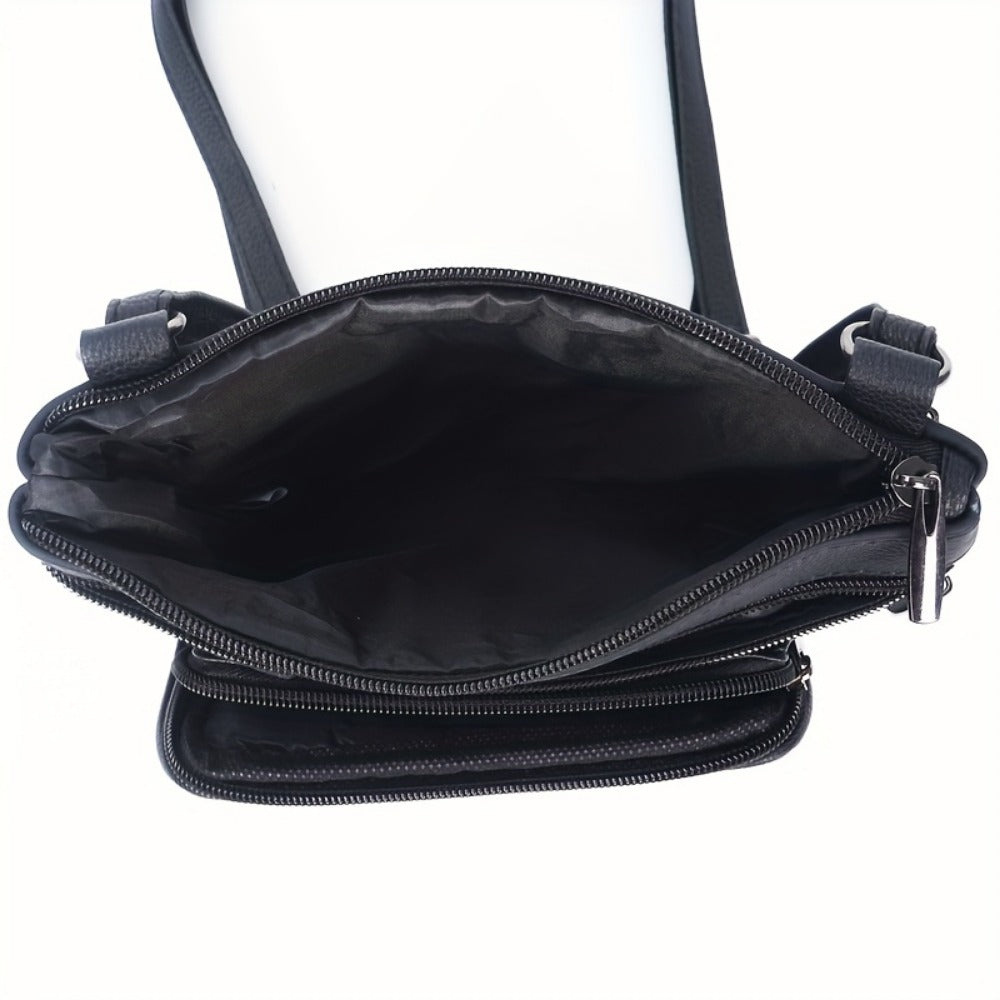 Crossbody Bag for Women – 6 Colors, Genuine Leather, Adjustable Strap, for School & – detail view 7