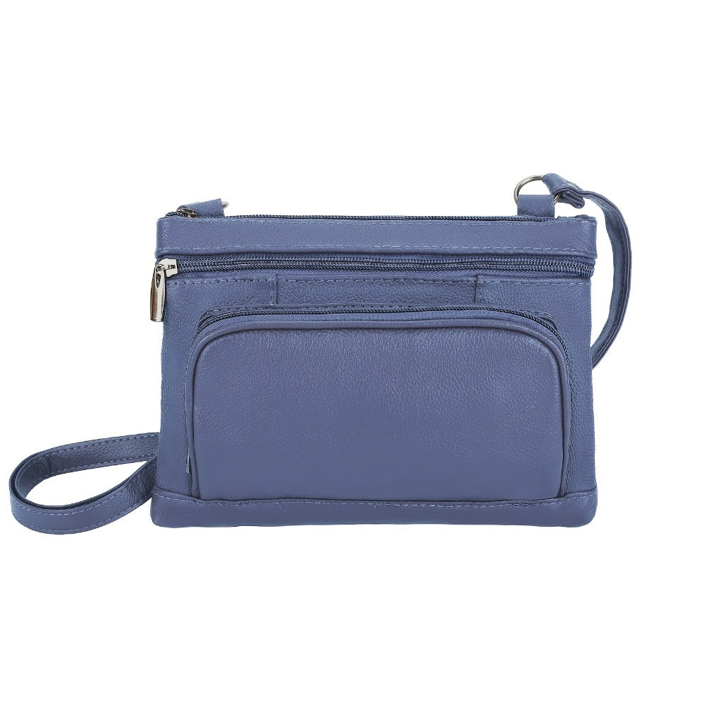 Crossbody Bag for Women – 6 Colors, Genuine Leather, Adjustable Strap, for School & – detail view 12
