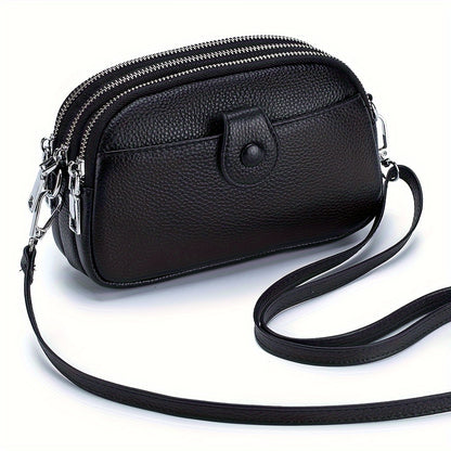 Crossbody Bag for Women – 9 Colors, Genuine Leather, Adjustable Strap, for Travel & – detail view 19
