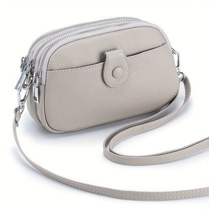 Crossbody Bag for Women – 9 Colors, Genuine Leather, Adjustable Strap, for Travel & – detail view 26