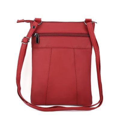 Crossbody Bag for Women – Genuine Leather, Adjustable Strap – detail view 7