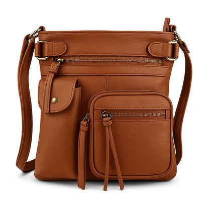 Crossbody Bag for Women – Genuine Leather, Adjustable Strap – detail view 29