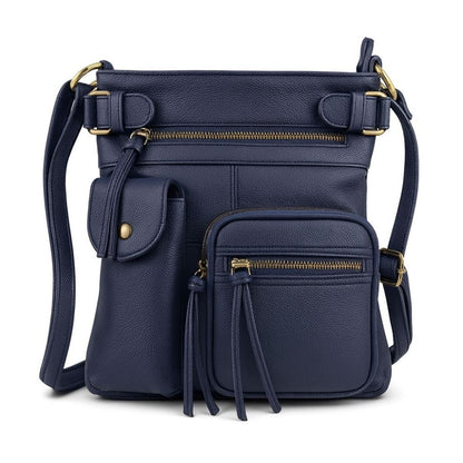 Crossbody Bag for Women – Genuine Leather, Adjustable Strap – detail view 39