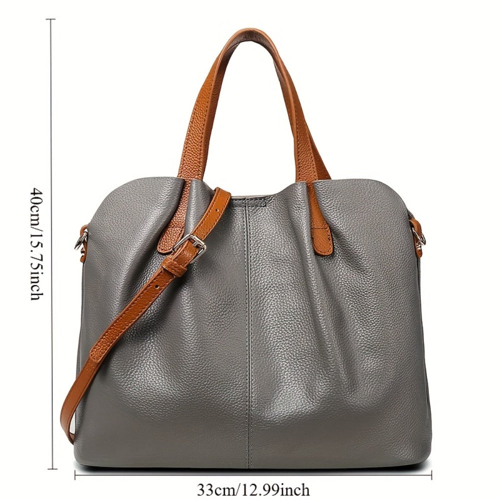 Crossbody Bag for Women – Genuine Leather, Genuine Leather Large Cowhide Wrist – detail view 13