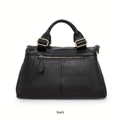 Crossbody Bag for Women – Genuine Leather, Genuine Leather Boston Top Handle – detail view 24