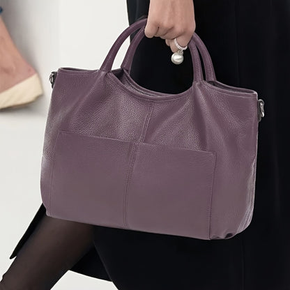 Crossbody Bag for Women – Genuine Leather, Large Capacity, for Work – detail view 12