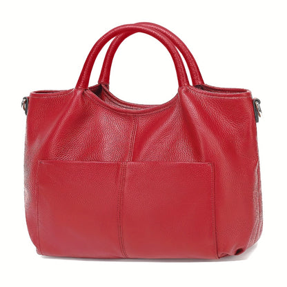 Crossbody Bag for Women – Genuine Leather, Large Capacity, for Work – front view
