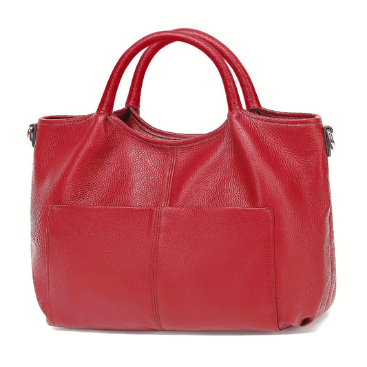 Crossbody Bag for Women – Genuine Leather, Large Capacity, for Work – front view