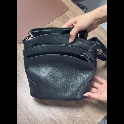 Crossbody Bag for Women – 5 Colors, Genuine Leather – detail view 13