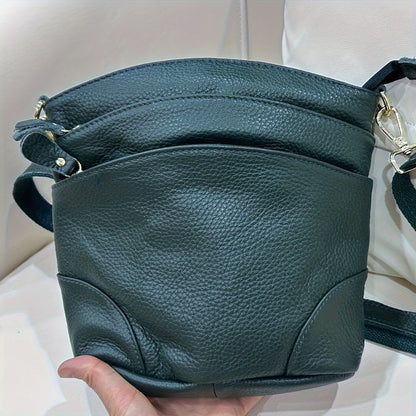 Crossbody Bag for Women – 5 Colors, Genuine Leather – detail view 4