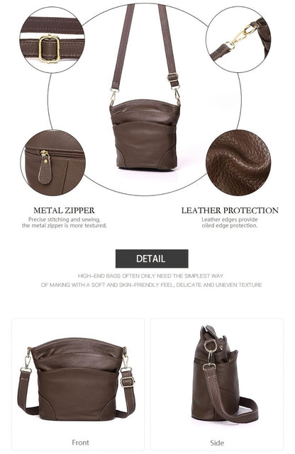 Crossbody Bag for Women – 5 Colors, Genuine Leather – detail view 26