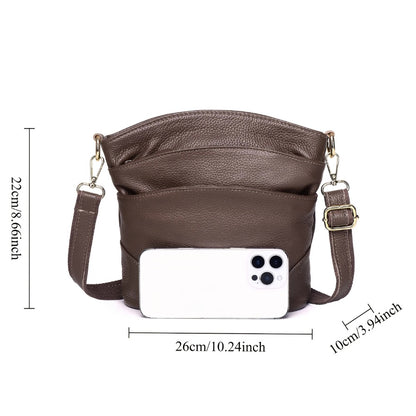Crossbody Bag for Women – 5 Colors, Genuine Leather – detail view 5