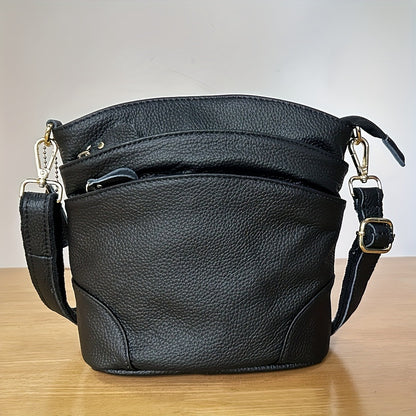 Crossbody Bag for Women – 5 Colors, Genuine Leather – detail view 8