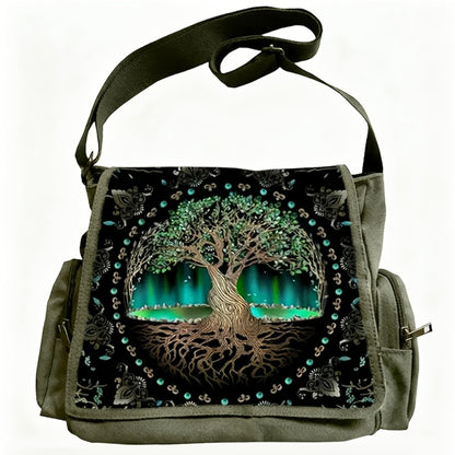 Crossbody Bag for Women – Genuine Leather, Large Capacity, Lightweight, for Travel & – front view