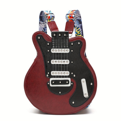 Crossbody Bag for Women – Guitar Shaped Y2k Punk Style – detail view 17