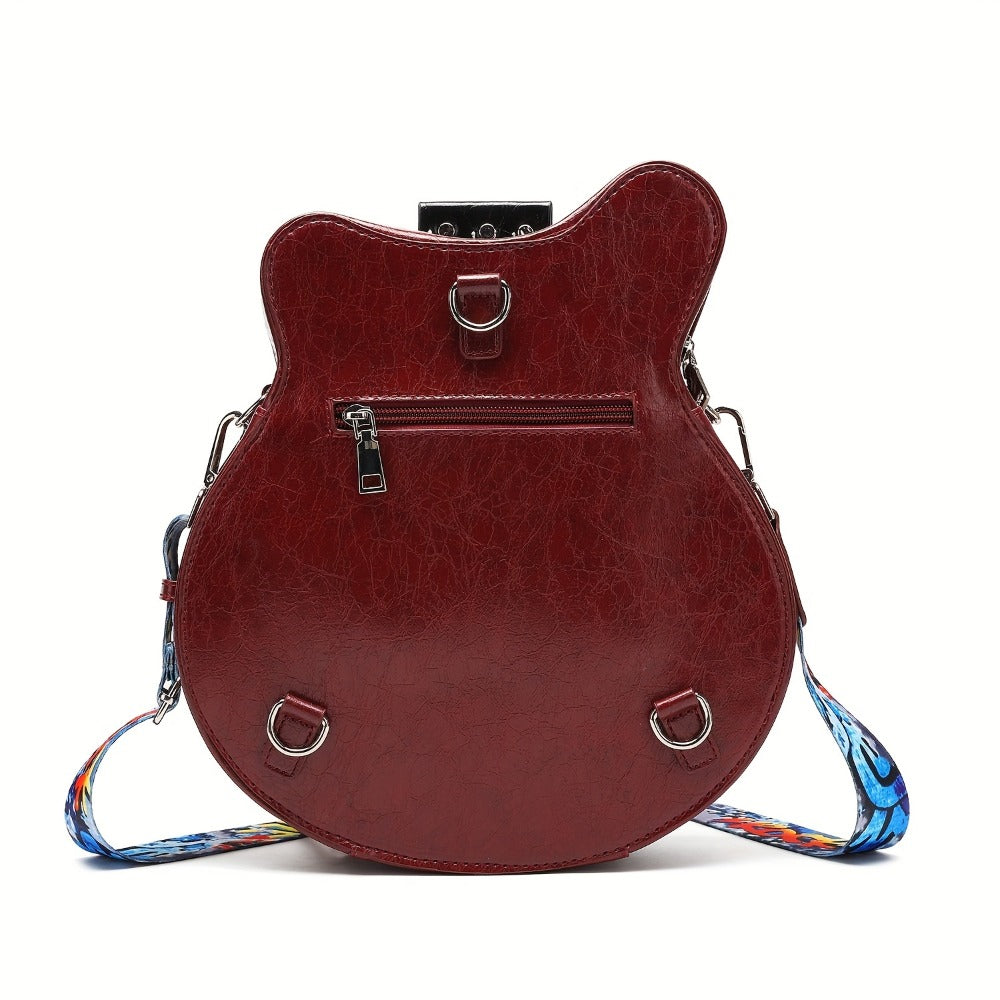 Crossbody Bag for Women – Guitar Shaped Y2k Punk Style – detail view 18