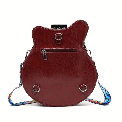Crossbody Bag for Women – Guitar Shaped Y2k Punk Style – detail view 18