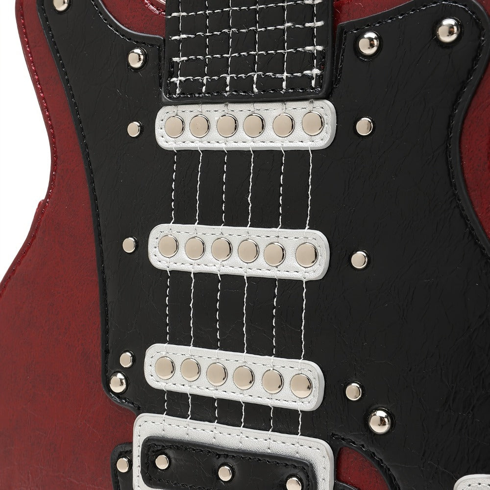 Crossbody Bag for Women – Guitar Shaped Y2k Punk Style – detail view 20