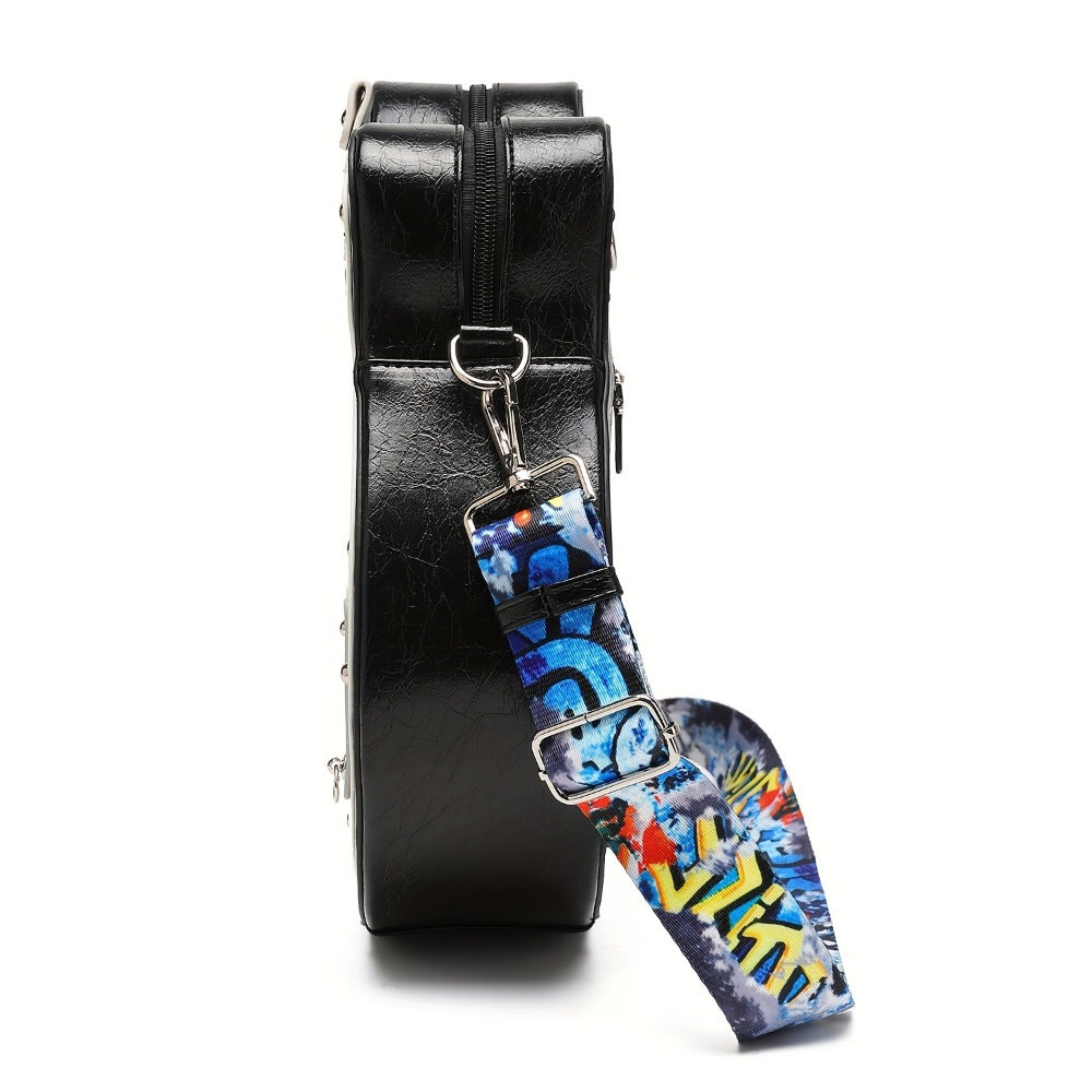 Crossbody Bag for Women – Guitar Shaped Y2k Punk Style – detail view 24