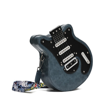 Crossbody Bag for Women – Guitar Shaped Y2k Punk Style – detail view 29