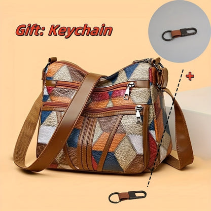 Crossbody Bag for Women – Large Capacity, Adjustable Strap, for Work – front view