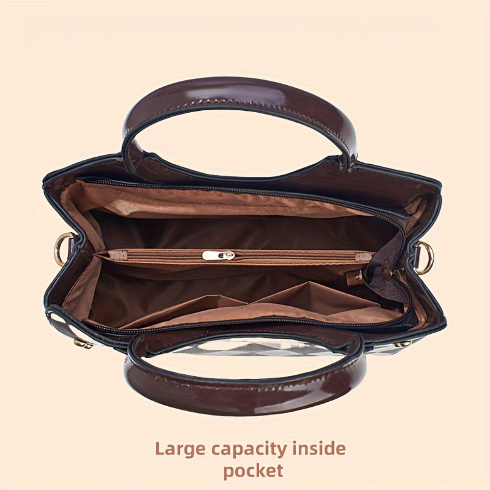 Crossbody Bag for Women – Large Capacity, Crocodile Print Large Capacity Set – detail view 23