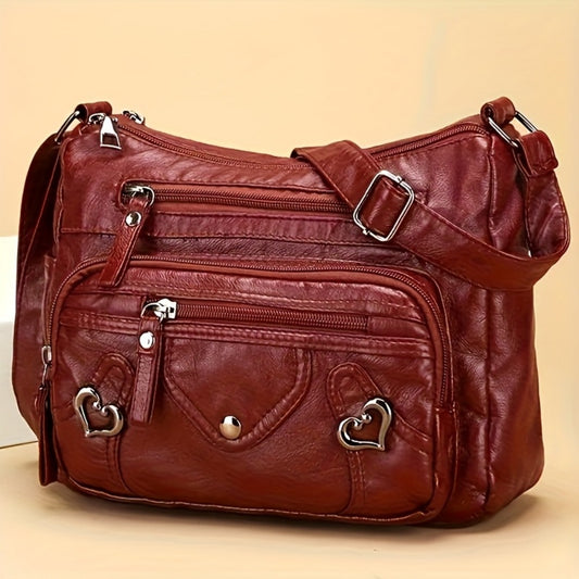 Crossbody Bag for Women – 3 Colors, Large Capacity, for Everyday Use – front view
