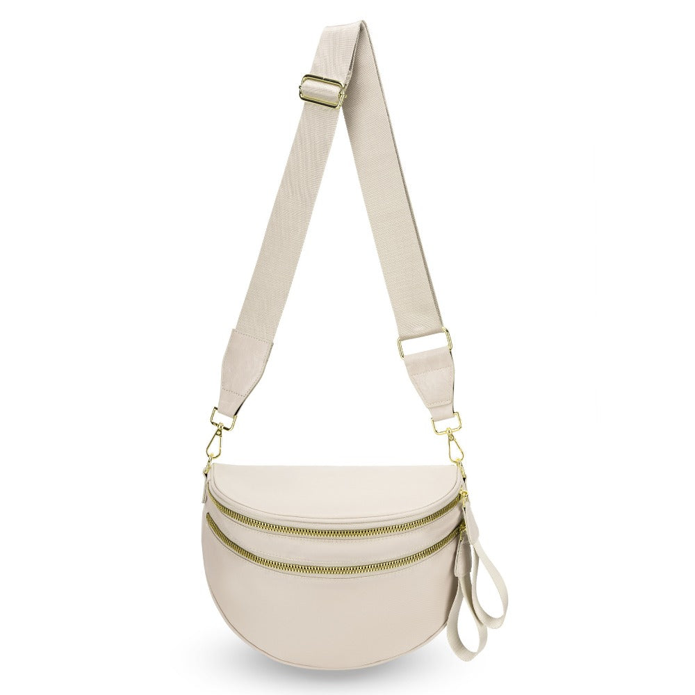 Crossbody Bag for Women – Large Capacity, Plaid Large Capacity Drawstring Closure – detail view 6