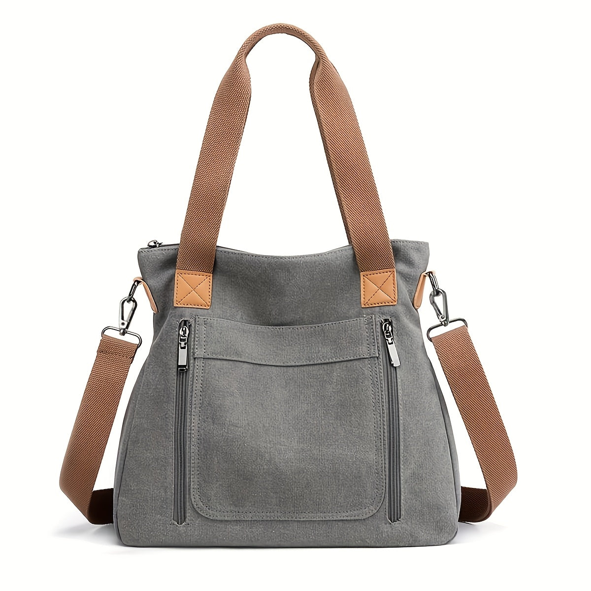 Crossbody Bag for Women – 2 Colors, Large Capacity, for Work – front view - product view 21