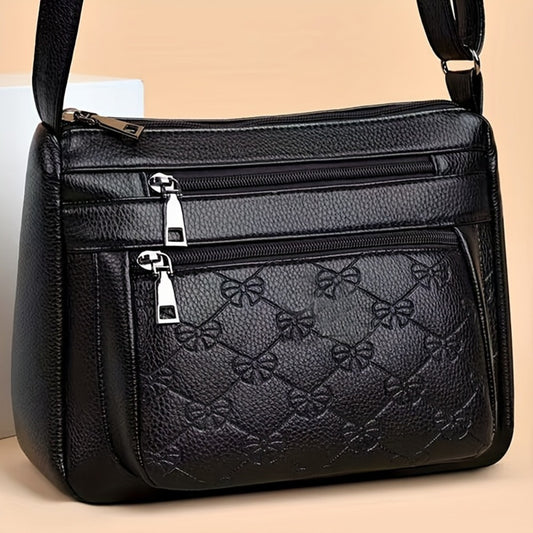 Crossbody Bag for Women – Large Capacity, Multi-Pocket, Lightweight, for Travel – front view