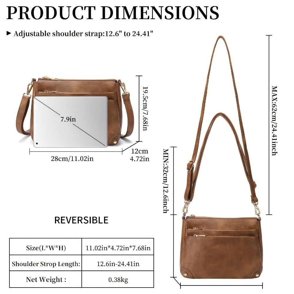 Crossbody Bag for Women – Large Capacity, for Travel & Work – detail view 2