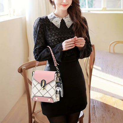 Crossbody Bag for Women – Mini, Mini Plaid Luxury Style Flap – detail view 9
