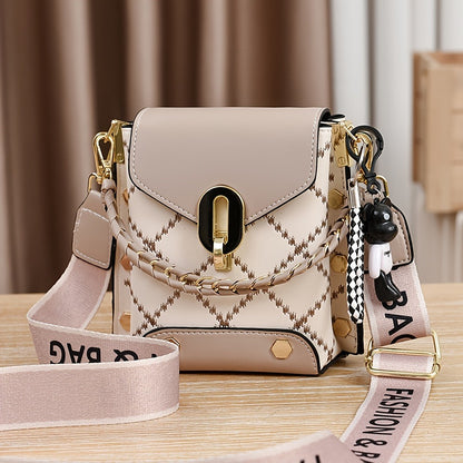 Crossbody Bag for Women – Mini, Mini Plaid Luxury Style Flap – detail view 10