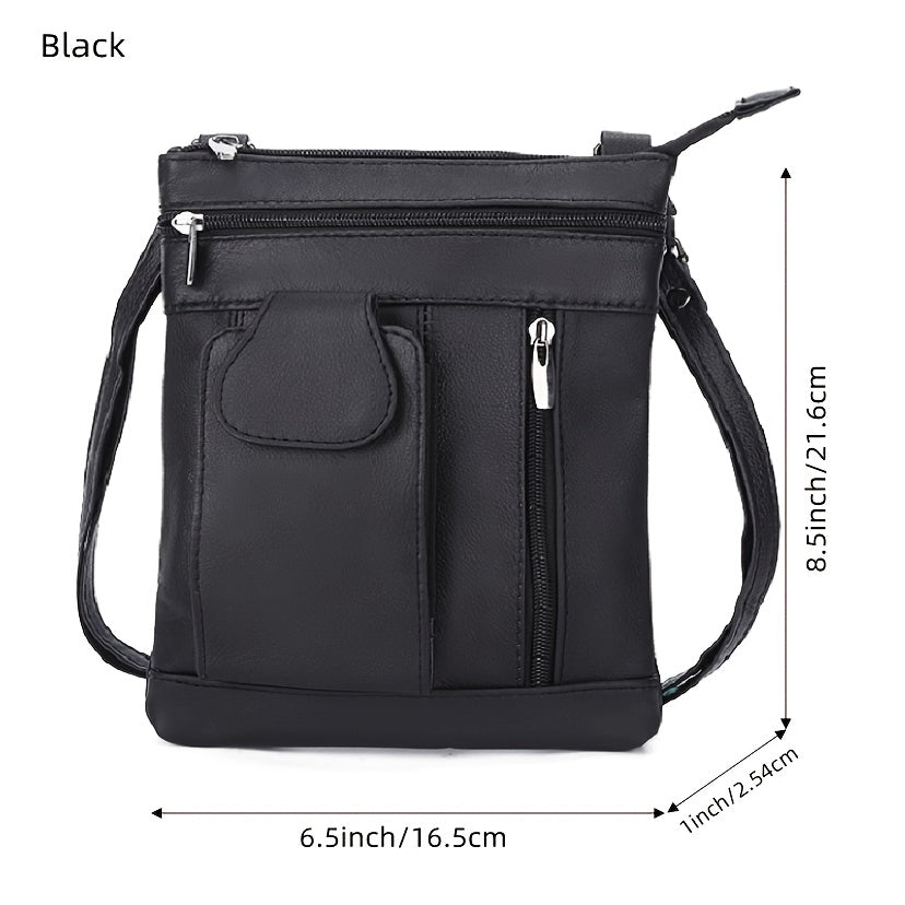 Crossbody Bag for Women – Multi-Pocket, Adjustable Strap – front view - product view 21