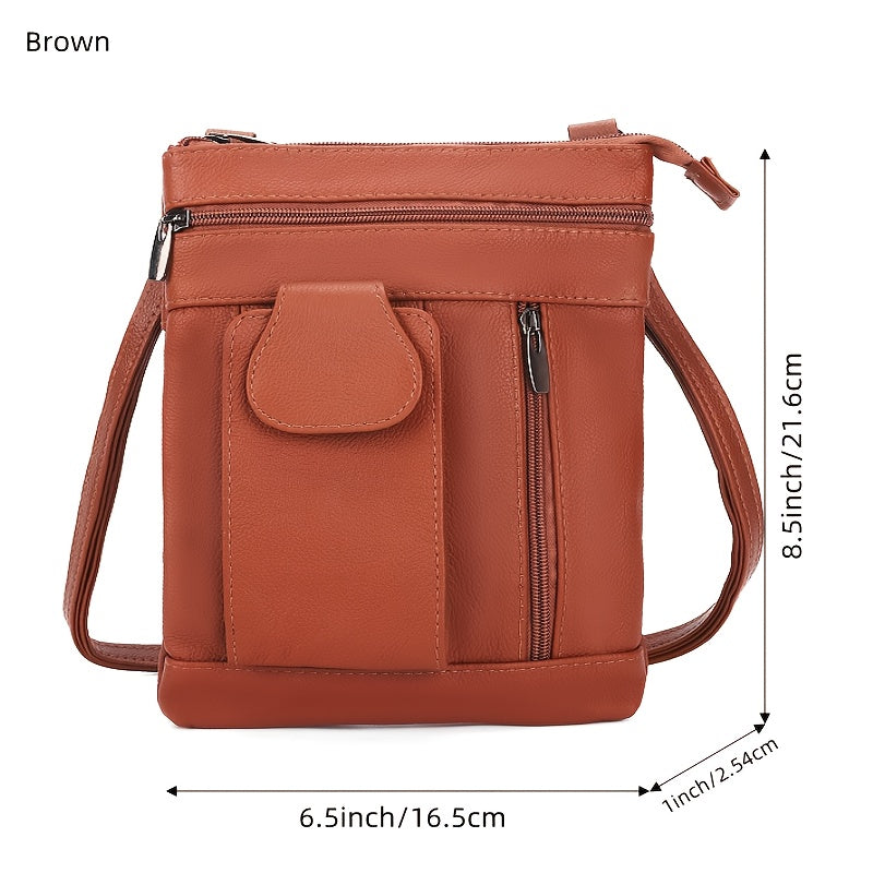 Crossbody Bag for Women – Multi-Pocket, Adjustable Strap – detail view 2