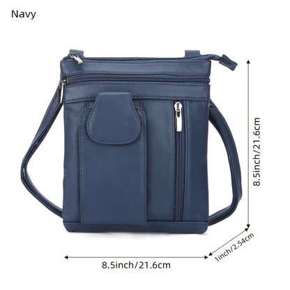 Crossbody Bag for Women – Multi-Pocket, Adjustable Strap – detail view 5