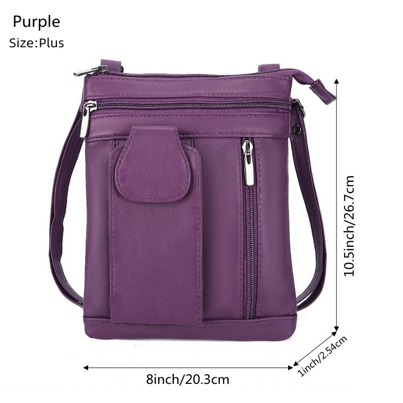 Crossbody Bag for Women – Multi-Pocket, Adjustable Strap – detail view 8