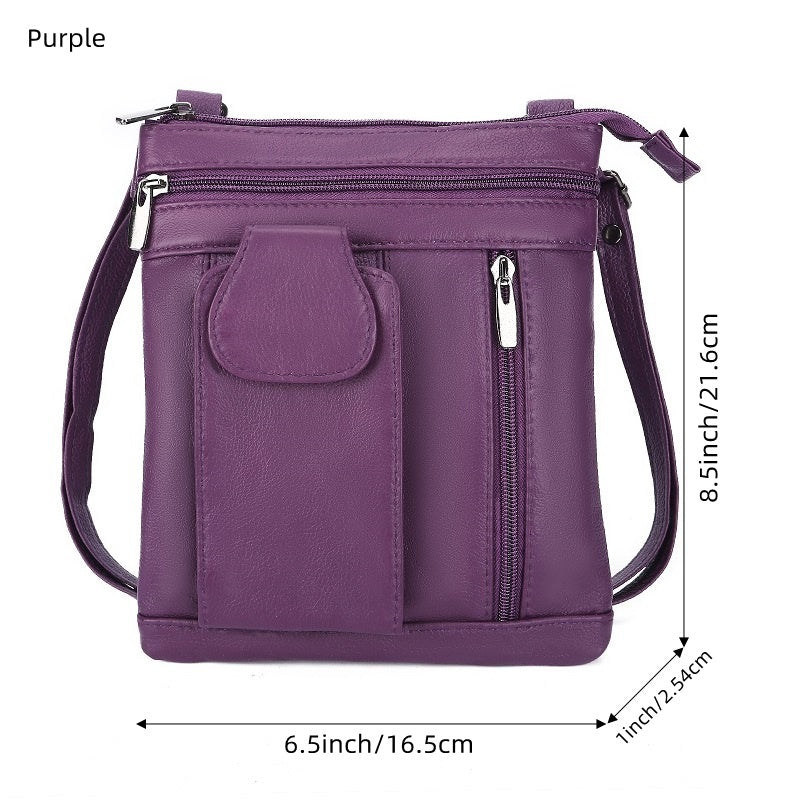 Crossbody Bag for Women – Multi-Pocket, Adjustable Strap – detail view 7