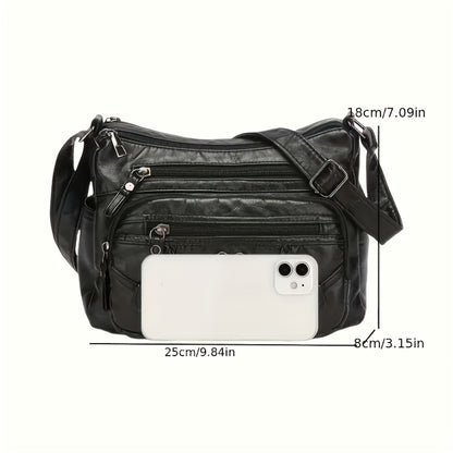 Crossbody Bag for Women – Multi-Pocket, Large Capacity, for Everyday Use – alternate view