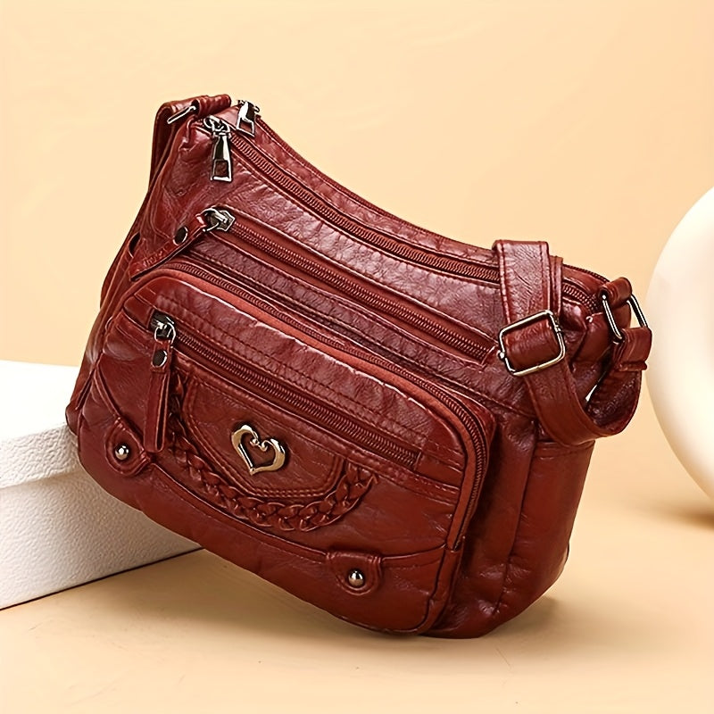 Crossbody Bag for Women – Multi-Pocket, Large Capacity, for Everyday Use – detail view 13