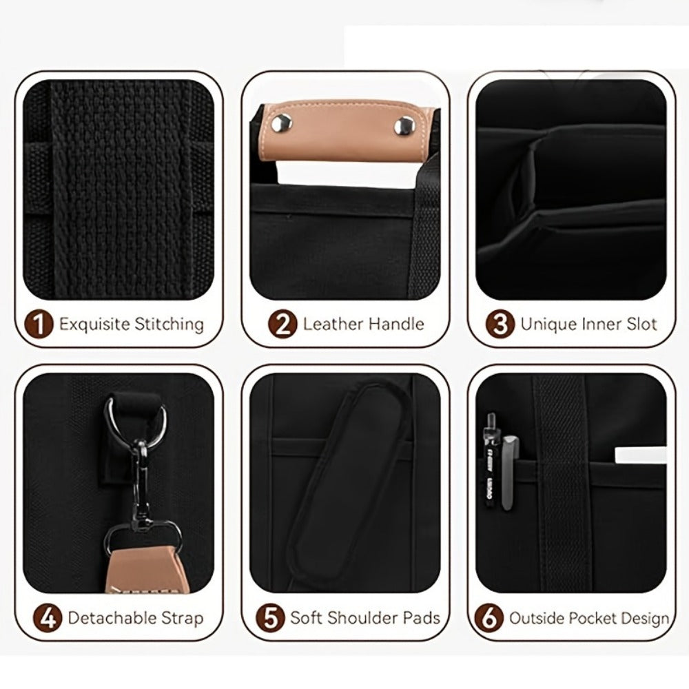 Crossbody Bag for Women – Multi Pocket, for Travel & Work – detail view 4