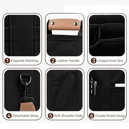 Crossbody Bag for Women – Multi Pocket, for Travel & Work – detail view 4